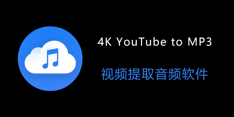 4K YouTube to MP3 专业已注册便携版 v5.5.1.0110 平台视频提取音频软件