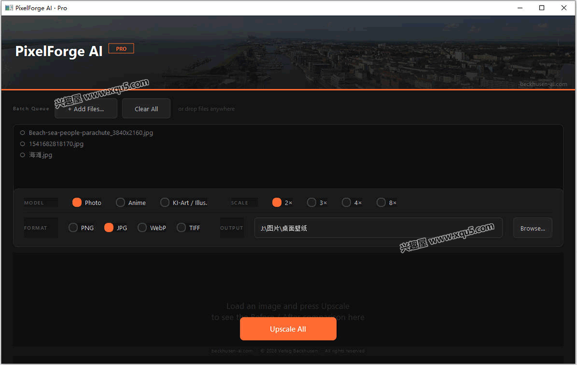 PixelForge AI Pro 图像无损放大工具 v1.0.0